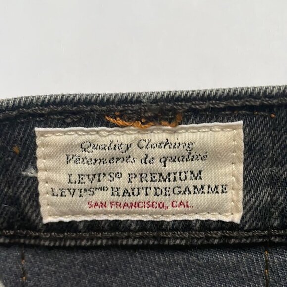 Levi's 501 High Rise Skinny Button Fly - Picture 9 of 16
